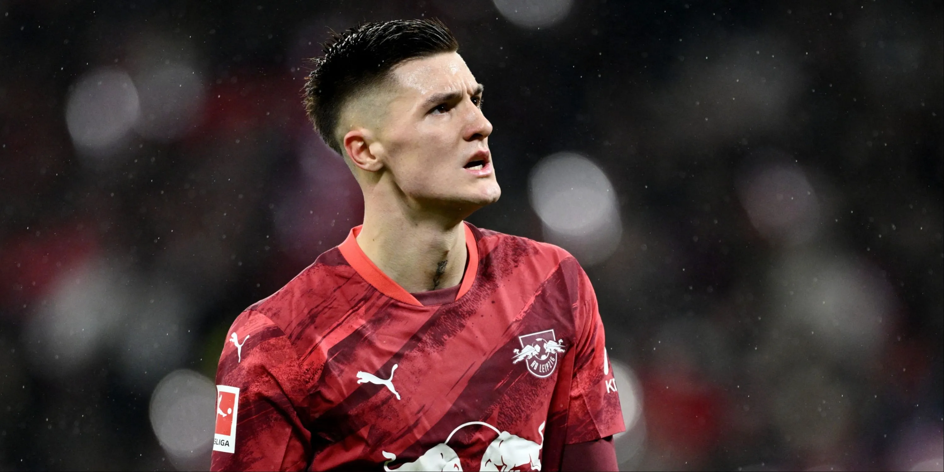 Benjamin Sesko trong màu áo RB Leipzig tại Bundesliga