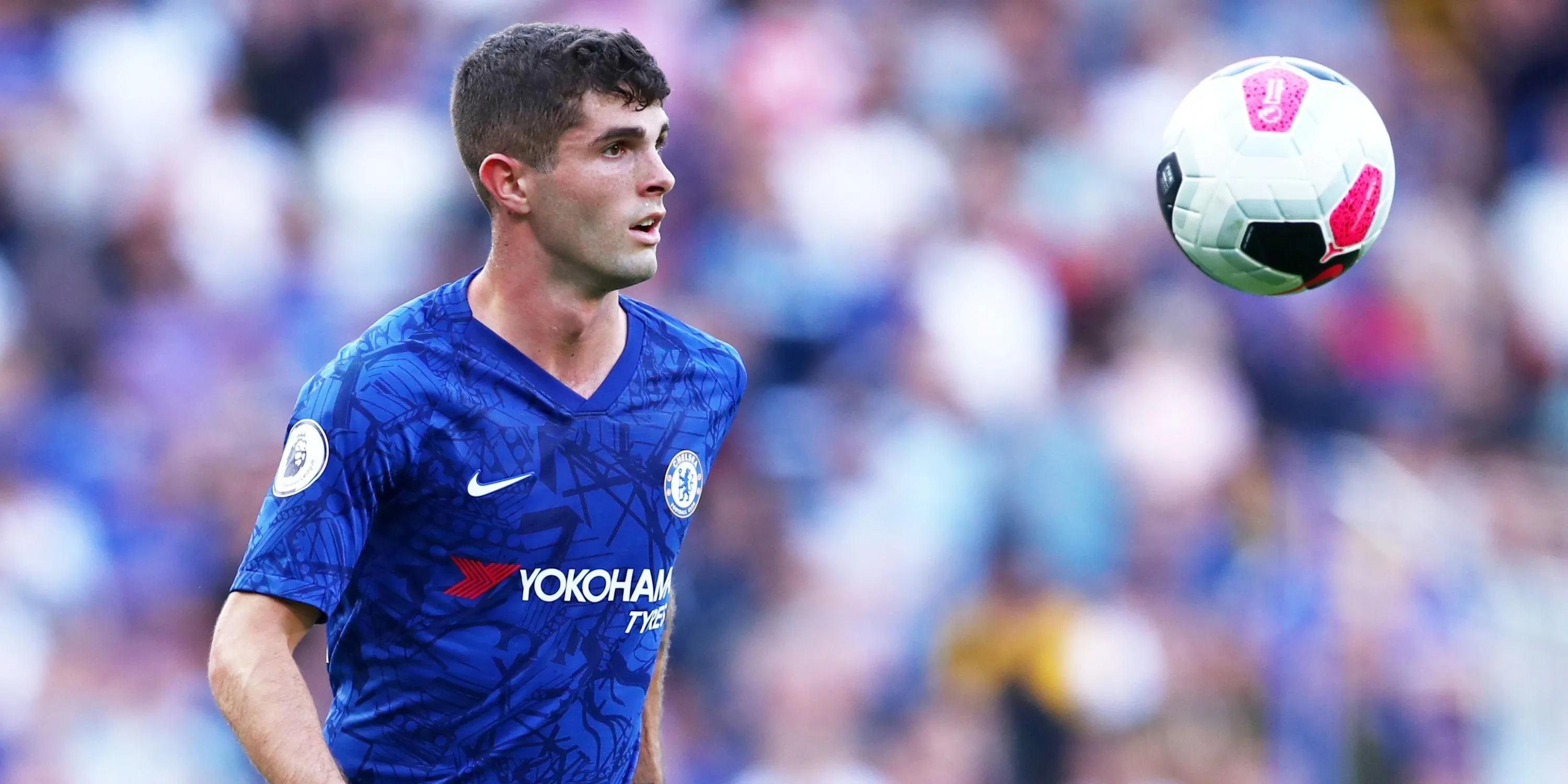 Christian Pulisic trong màu áo Chelsea thi đấu tại Premier League