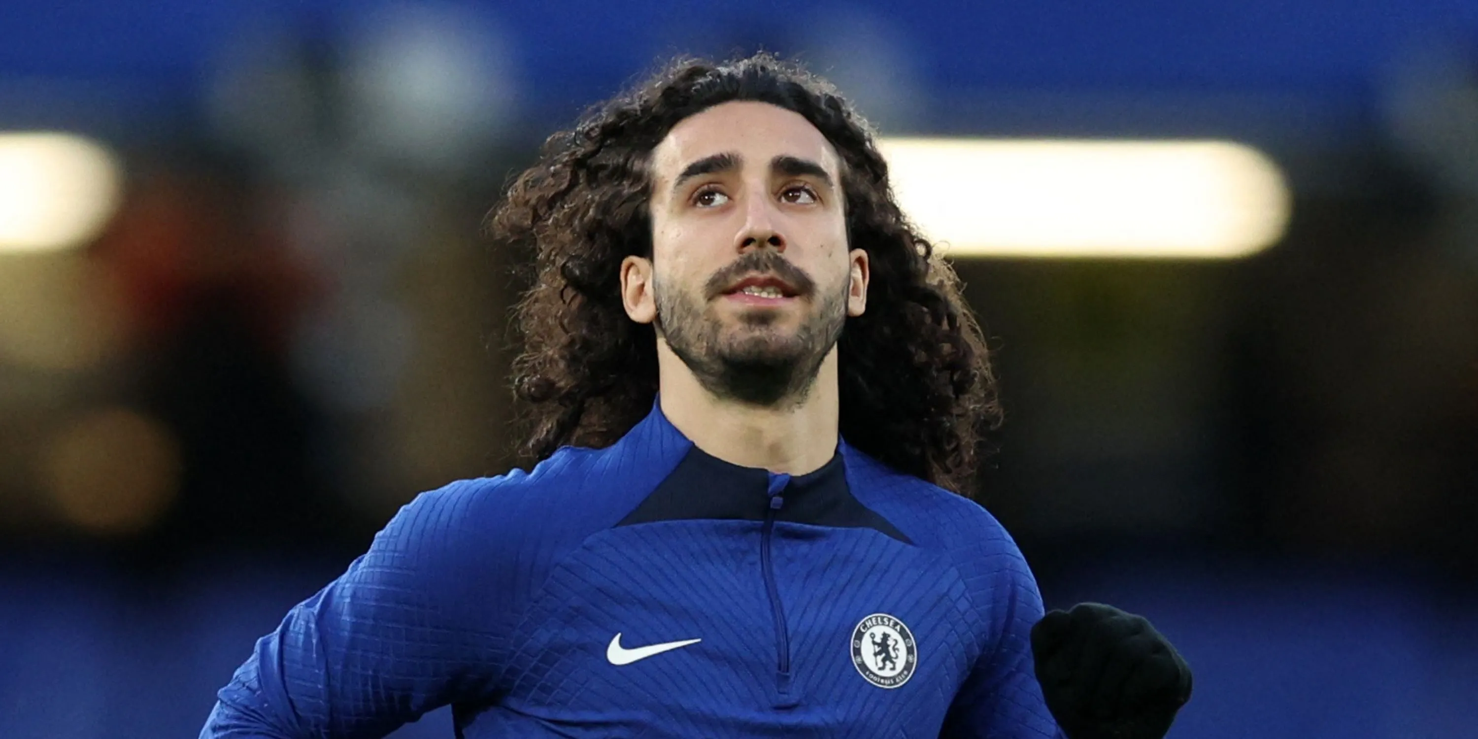 Hậu vệ cánh trái Marc Cucurella của Chelsea trong trận đấu Ngoại hạng Anh