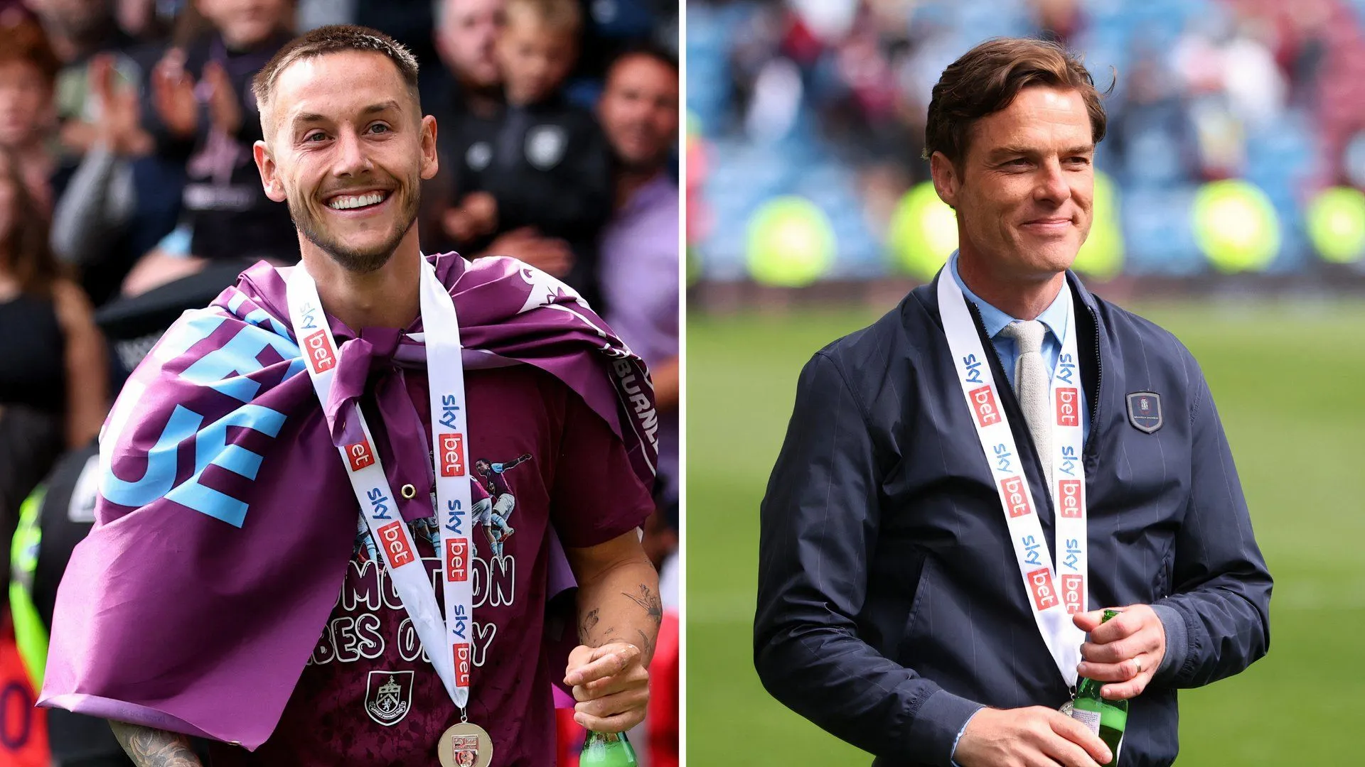 Josh Brownhill và HLV Scott Parker thảo luận về tương lai tại Burnley