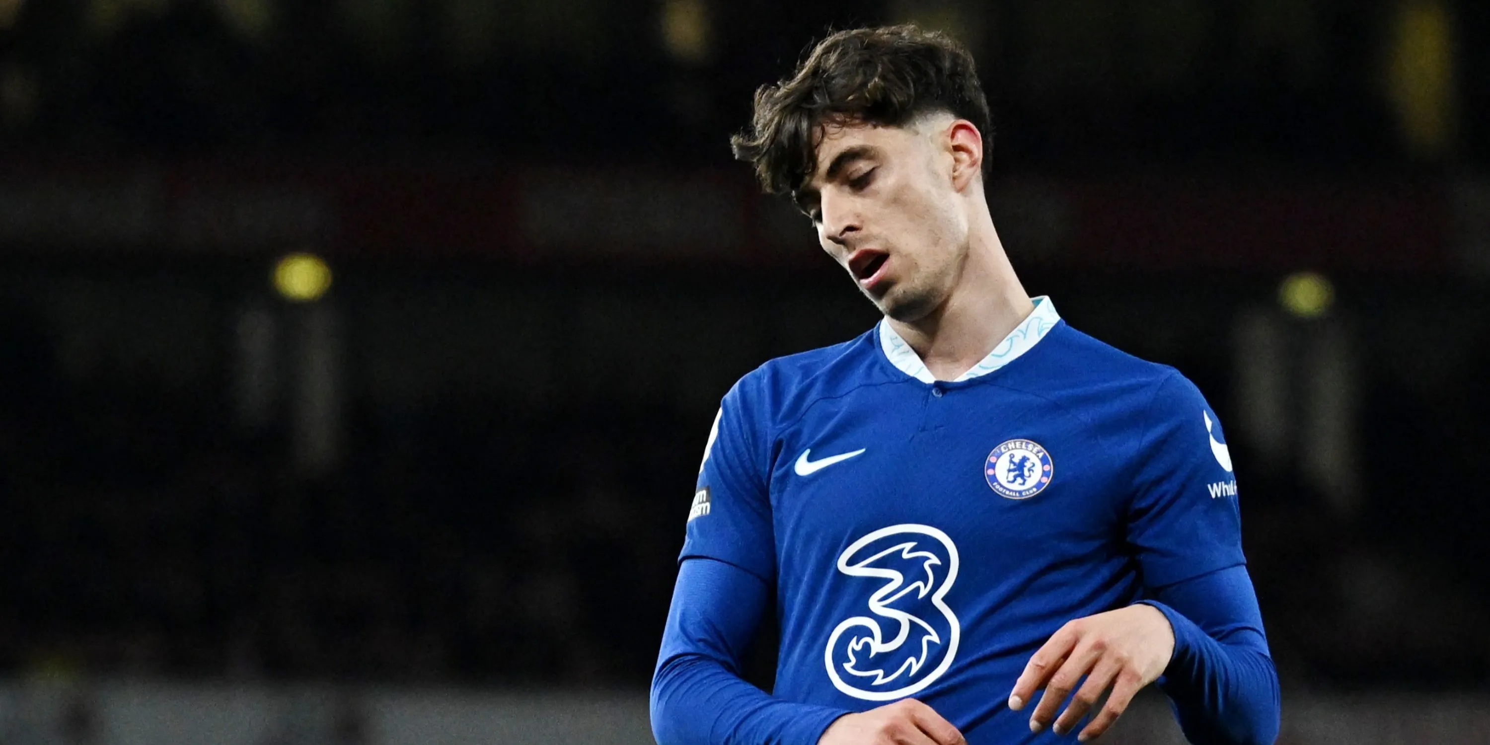Kai Havertz thi đấu cho Chelsea trước khi chuyển sang Arsenal