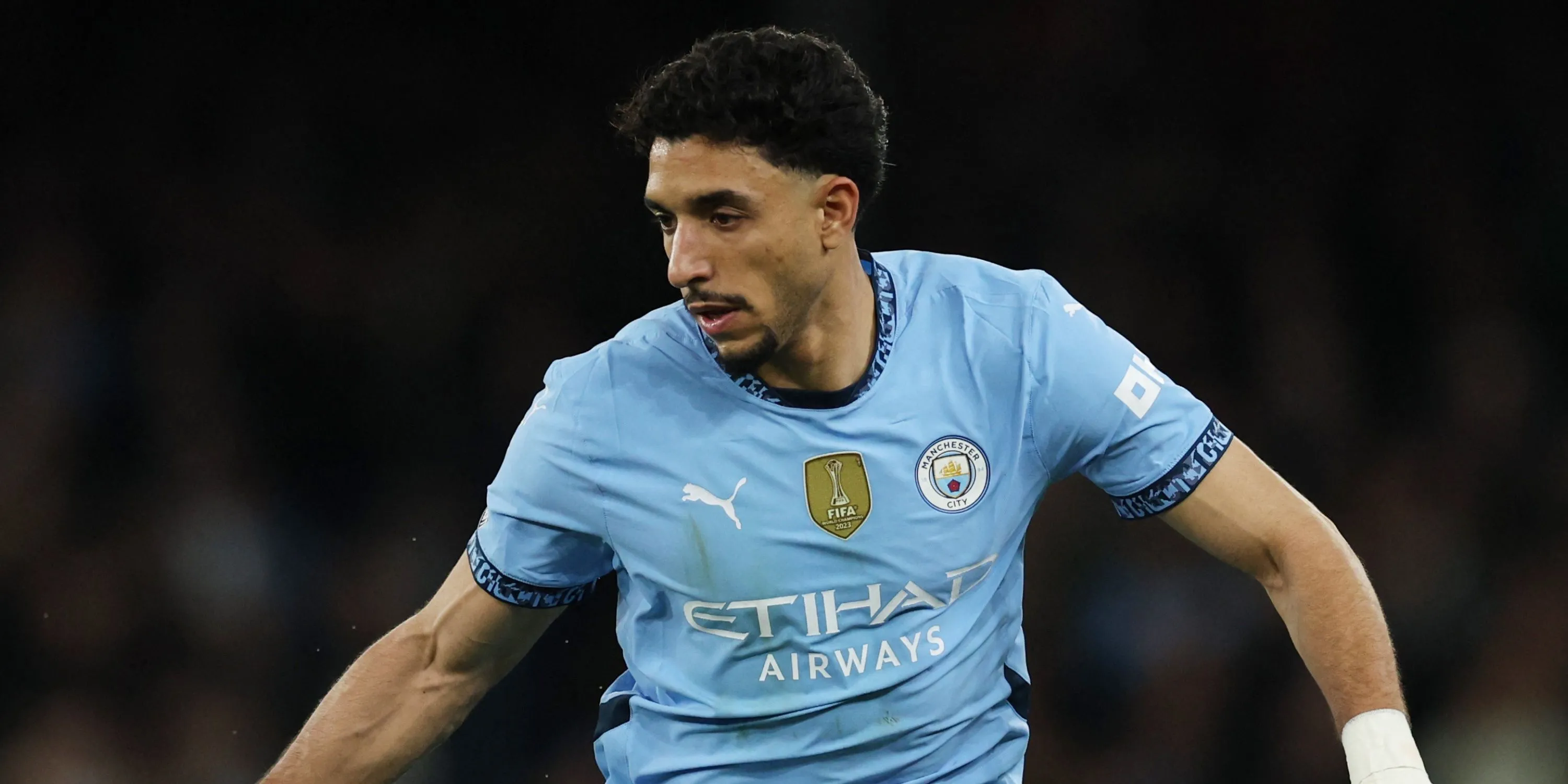 Omar Marmoush trong màu áo Manchester City