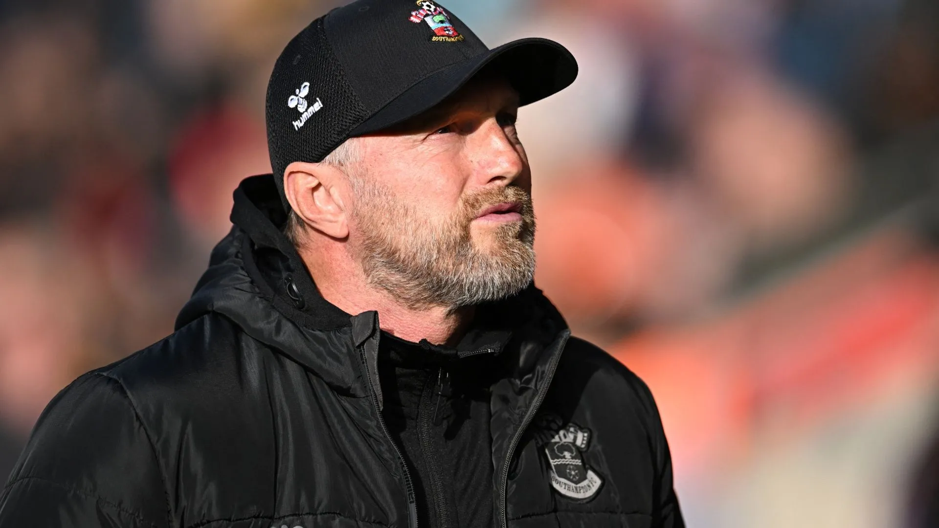 Ralph Hasenhuttl trong thời gian dẫn dắt Southampton đối đầu Newcastle tại Premier League