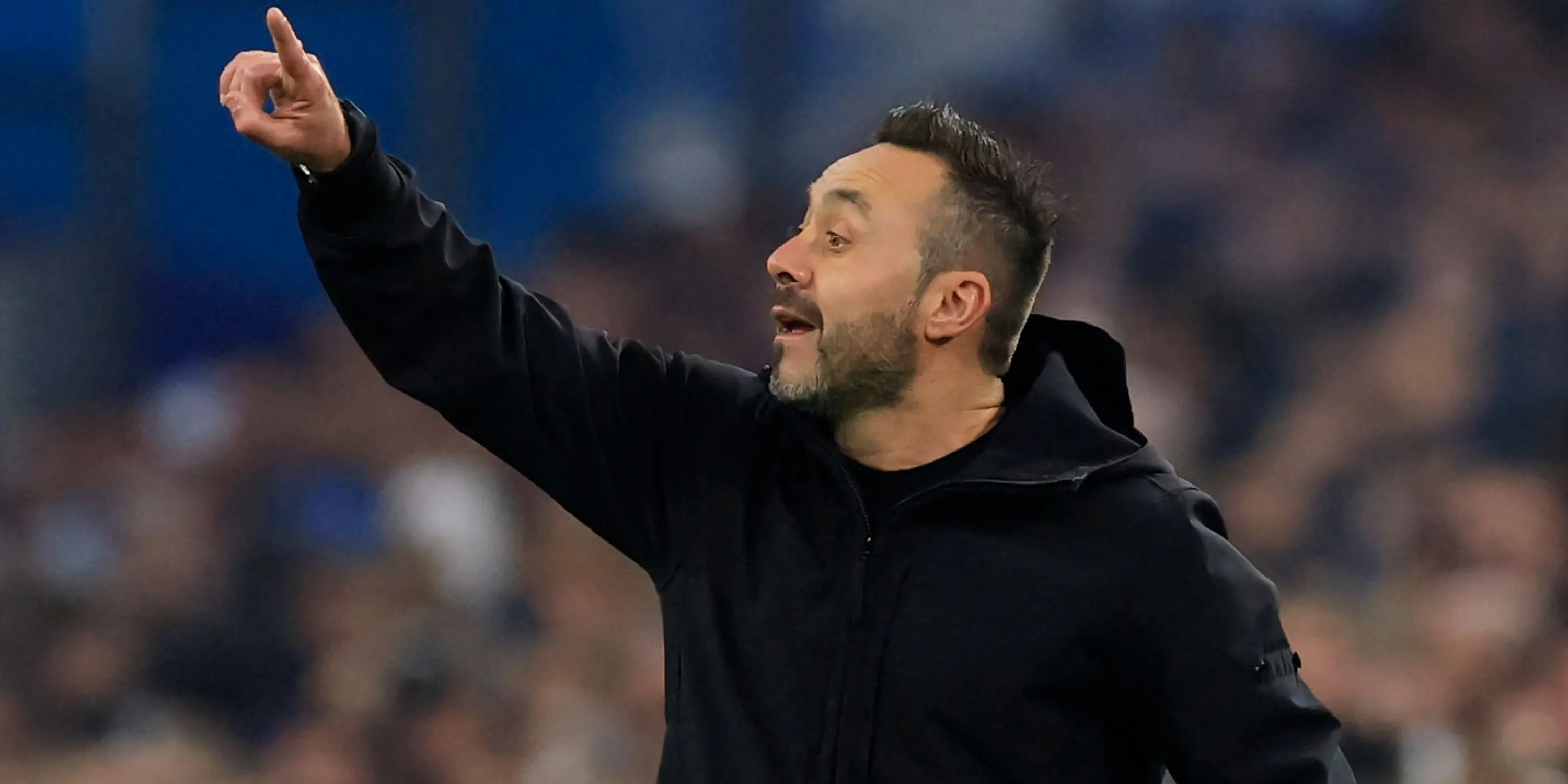 Roberto De Zerbi trong màu áo Marseille tại giải Ligue 1