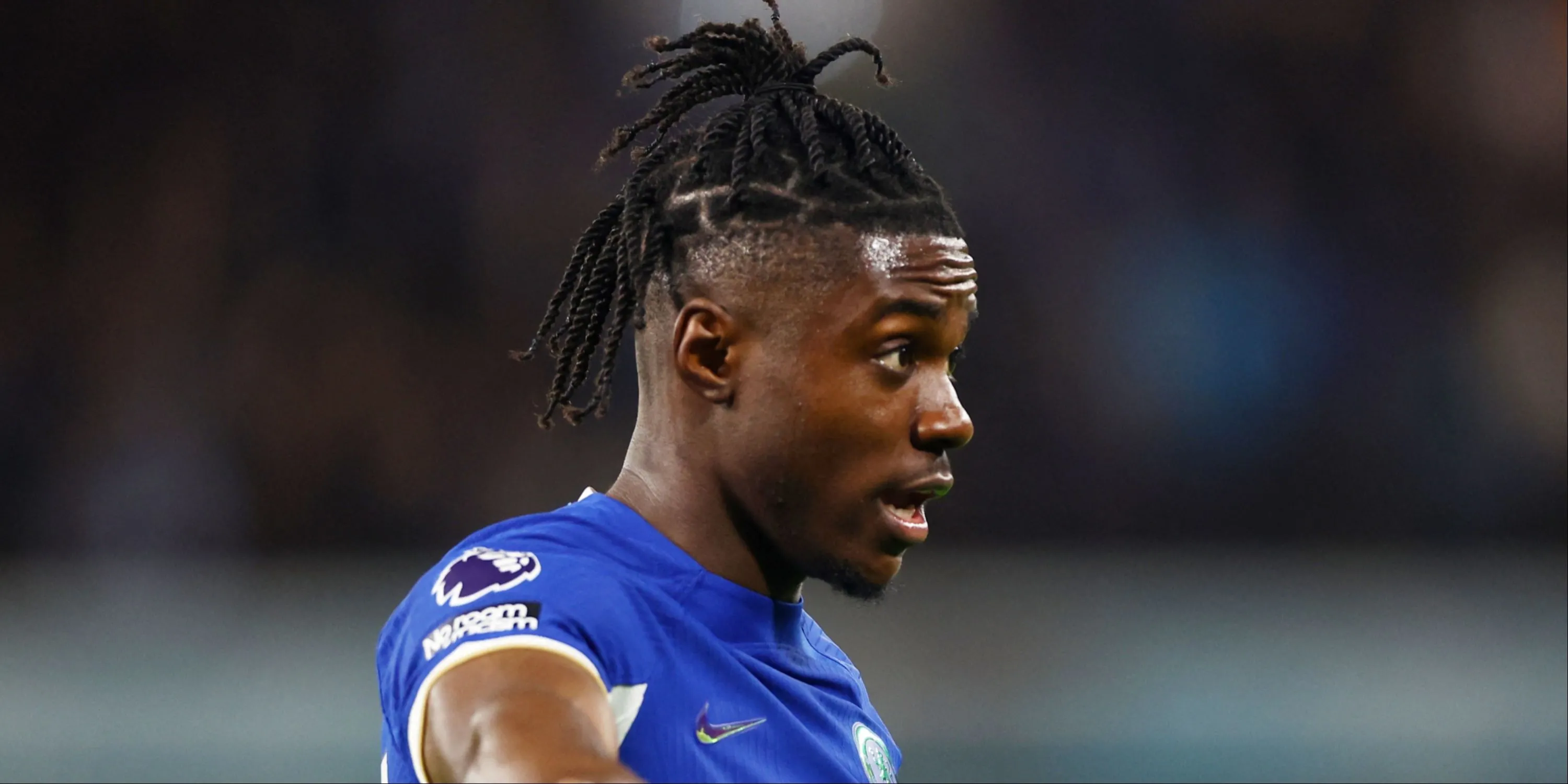 Tiền vệ Romeo Lavia của Chelsea trong một trận đấu
