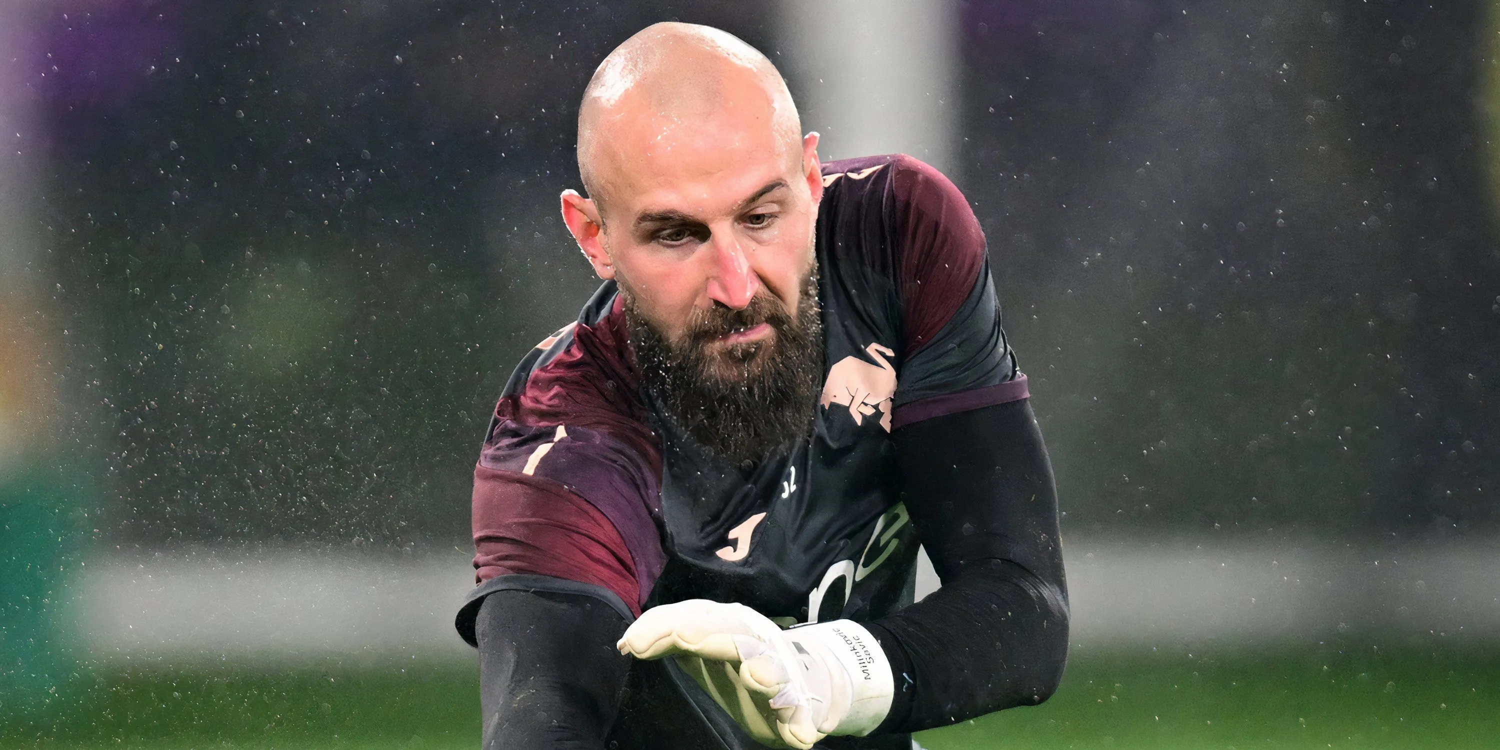 Vanja Milinkovic-Savic cản phá bóng cho Torino