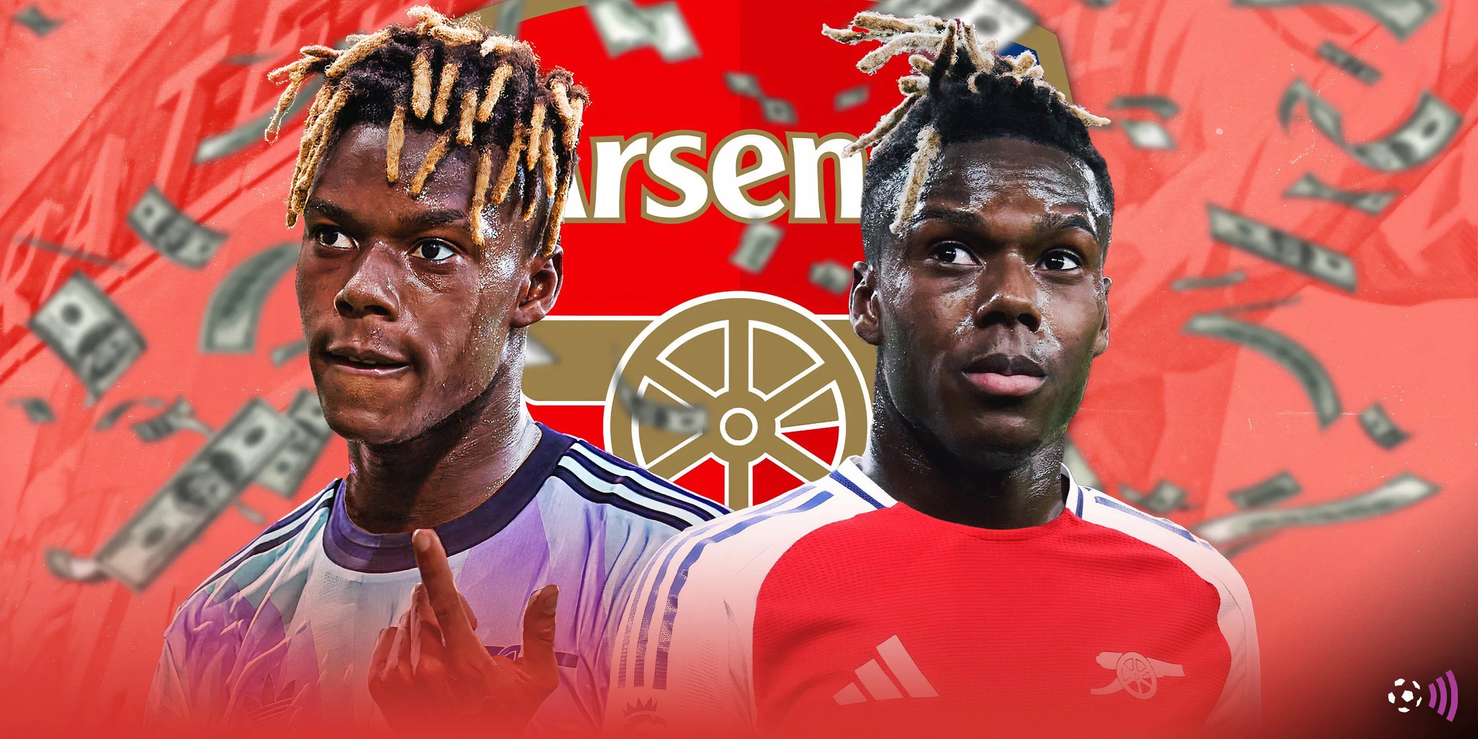 Cầu thủ chạy cánh Nico Williams của Athletic Bilbao, mục tiêu của Arsenal