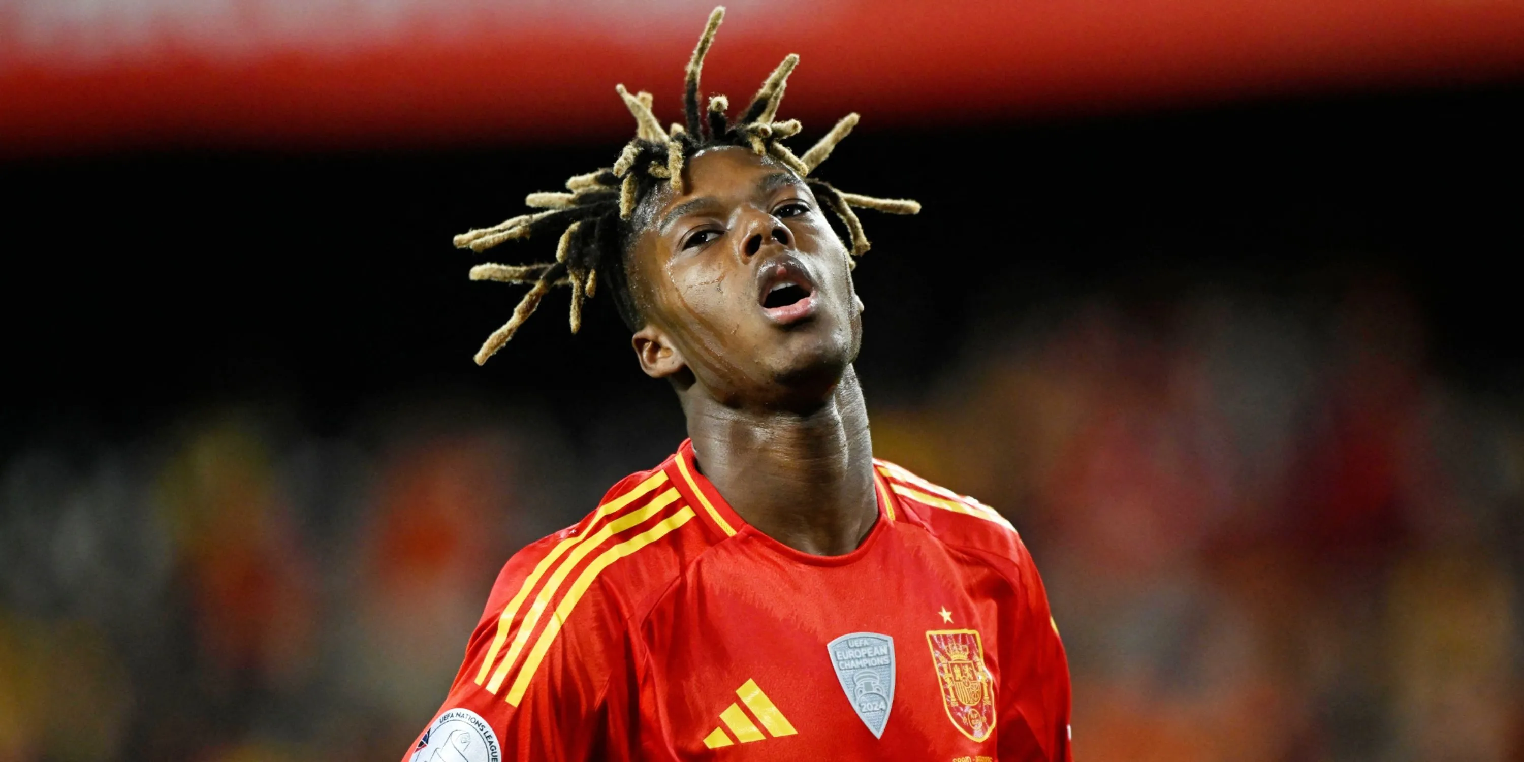 Nico Williams trong màu áo Athletic Club