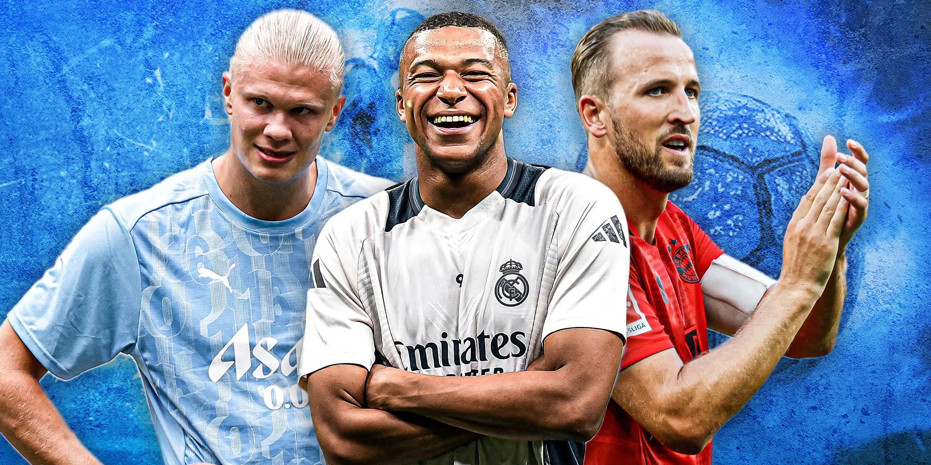 Các tiền đạo hàng đầu thế giới gồm Erling Haaland, Kylian Mbappe và Harry Kane