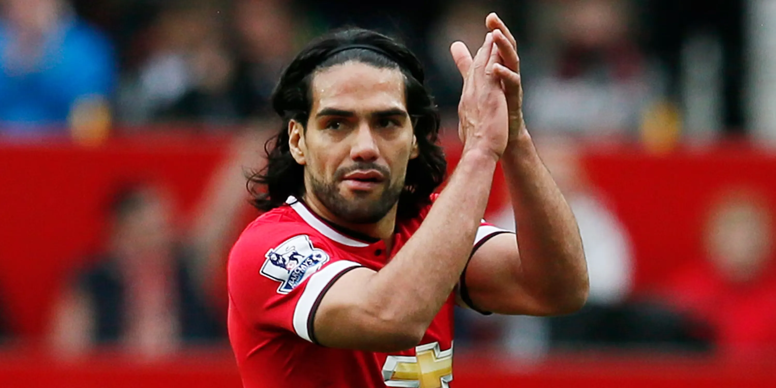 Radamel Falcao trong màu áo Manchester United