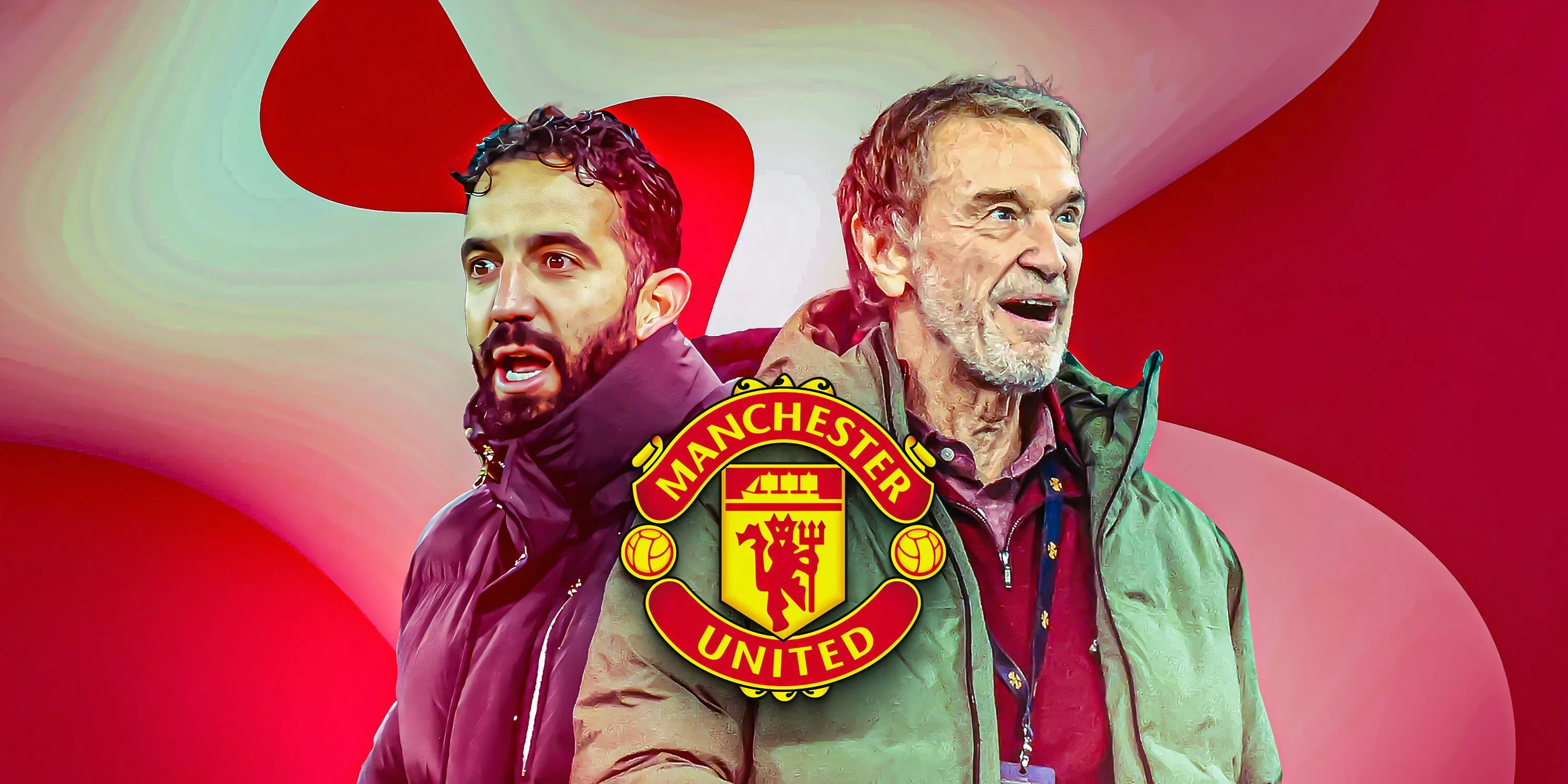 HLV Ruben Amorim và Sir Jim Ratcliffe của Manchester United, những người đang định hình chiến lược chuyển nhượng mùa hè cho Quỷ Đỏ