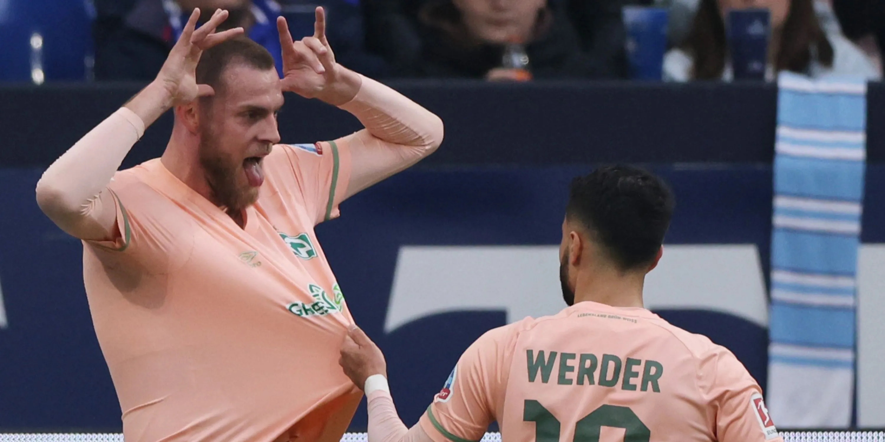 Marvin Ducksch trong màu áo Werder Bremen, mục tiêu chuyển nhượng tiềm năng của Birmingham City