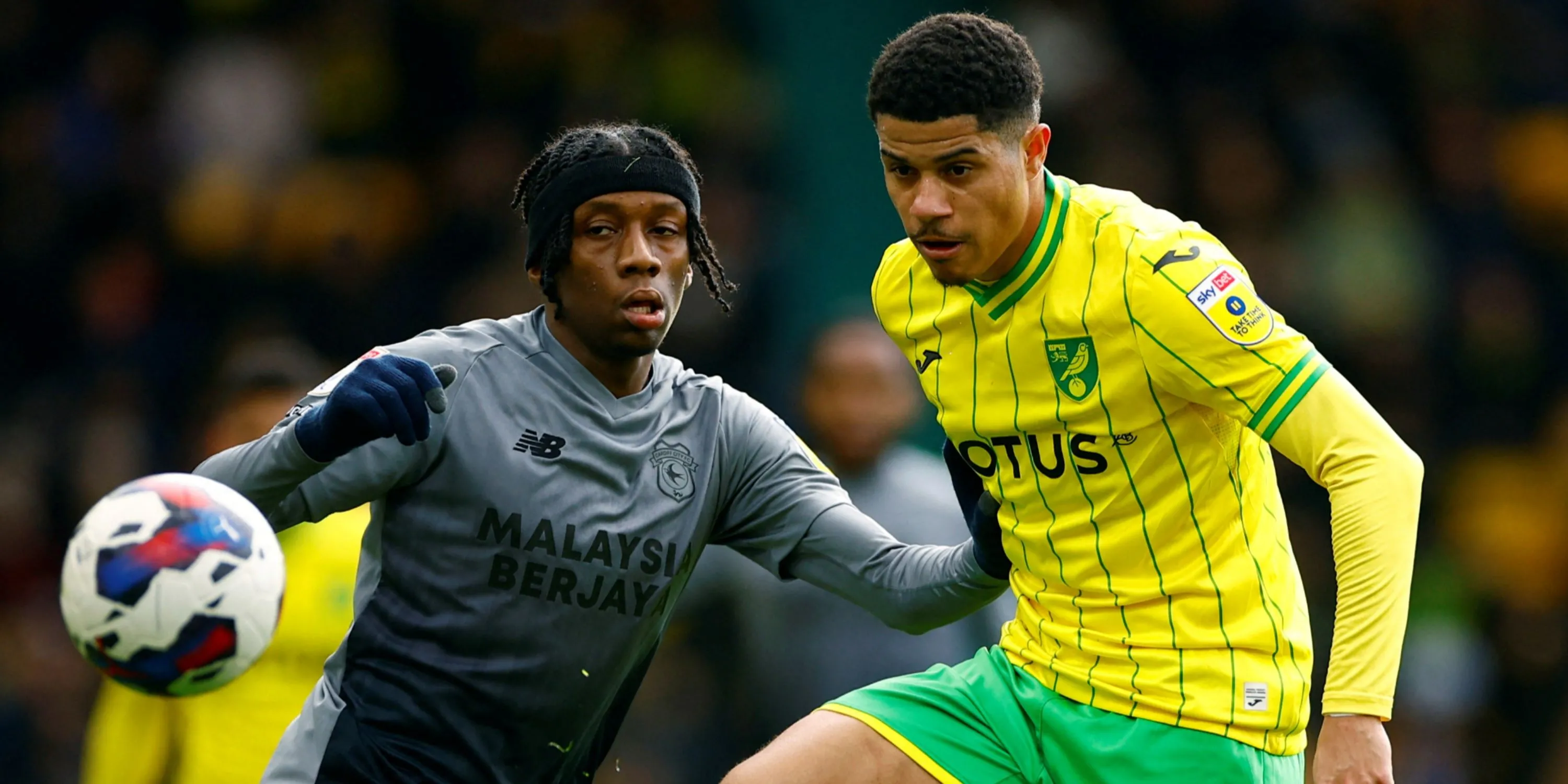 Tiền vệ Gabriel Sara khi còn khoác áo Norwich City